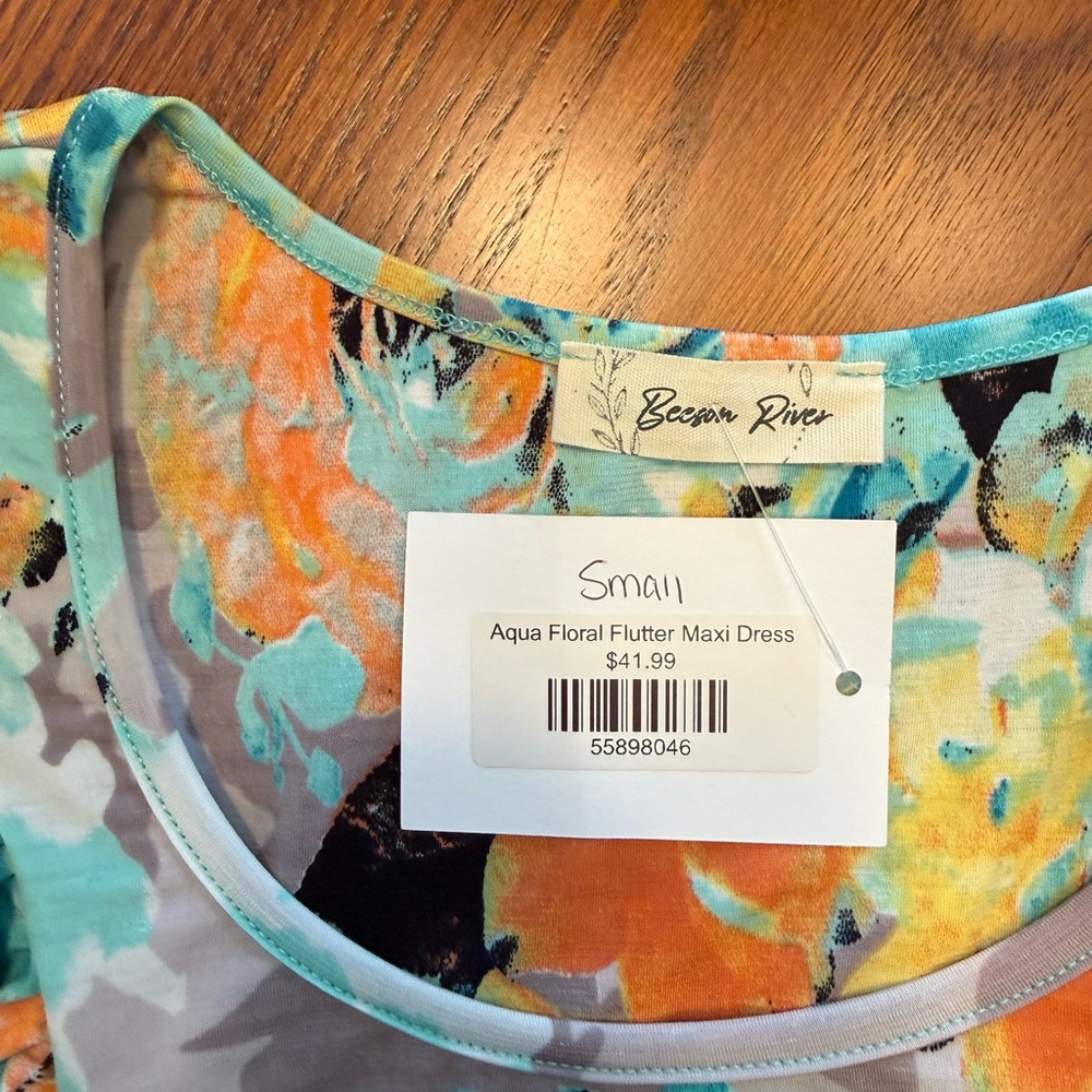 Beeson River Vibrant Floral Maxi Dress - Picture 5 of 6
